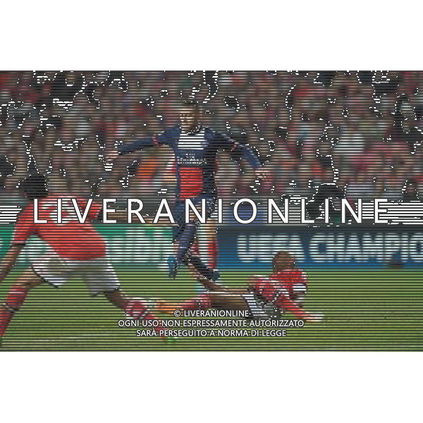 Jeremy MENEZ - 10.12.2013 - Benfica / Paris Saint Germain - Champions League Photo Amandine Noel / Icon Sport AG ALDO LIVERANI SAS ONLY ITALY