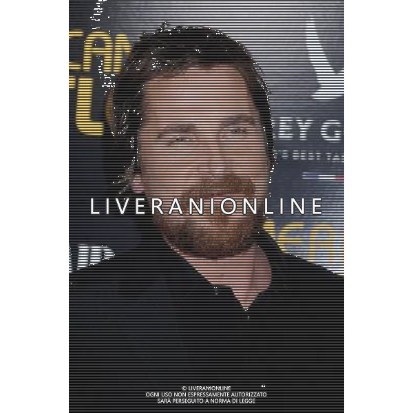 Christian Bale arrives at the World Premiere of \'American Hustle\' on December 8, 2013 at The Ziegfeld Theatre in New York City. AG ALDO LIVERANI SAS ONLY ITALY
