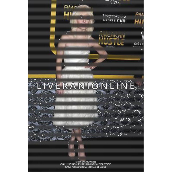 Taryn Manning arrives at the World Premiere of \'American Hustle\' on December 8, 2013 at The Ziegfeld Theatre in New York City. AG ALDO LIVERANI SAS ONLY ITALY