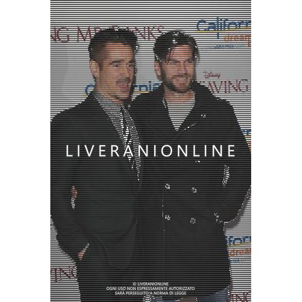 Colin Farrell, Wes Bentley at the \'Saving Mr. Banks\' Los Angeles Premiere, Walt Disney Studios, Burbank, CA 12-09-13 AG ALDO LIVERANI SAS ONLY ITALY