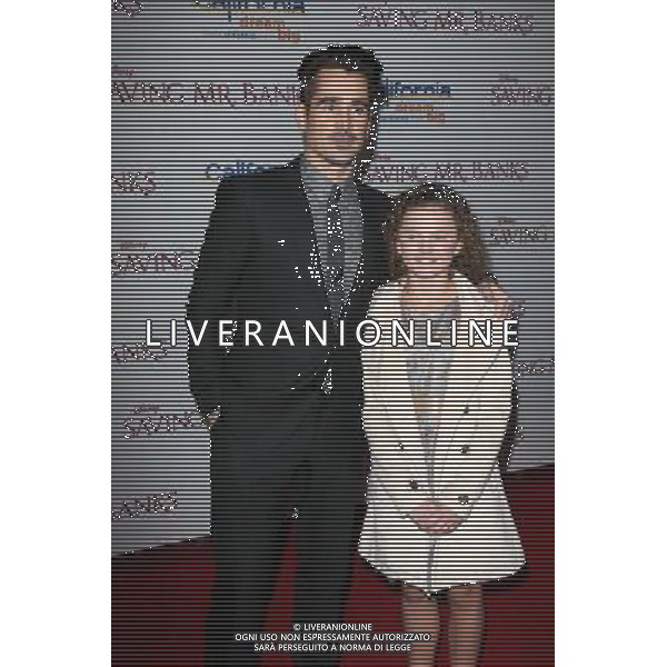 Colin Farrell, Annie Rose Buckley at the \'Saving Mr. Banks\' Los Angeles Premiere, Walt Disney Studios, Burbank, CA 12-09-13 AG ALDO LIVERANI SAS ONLY ITALY