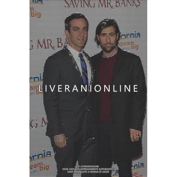 BJ Novak, Jason Schwartzman at the \'Saving Mr. Banks\' Los Angeles Premiere, Walt Disney Studios, Burbank, CA 12-09-13 AG ALDO LIVERANI SAS ONLY ITALY