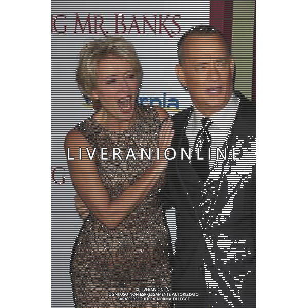 Emma Thompson, Tom Hanks at the \'Saving Mr. Banks\' Los Angeles Premiere, Walt Disney Studios, Burbank, CA 12-09-13 AG ALDO LIVERANI SAS ONLY ITALY