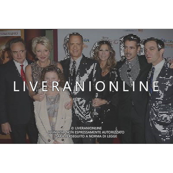 Bradley Whitford, Emma Thompson, Annie Rose Buckley, Tom Hanks, Rita Wilson, Colin Farrell, BJ Novak at the \'Saving Mr. Banks\' Los Angeles Premiere, Walt Disney Studios, Burbank, CA 12-09-13 AG ALDO LIVERANI SAS ONLY ITALY