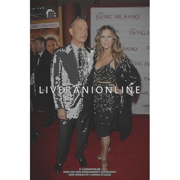 Tom Hanks, Rita Wilson at the \'Saving Mr. Banks\' Los Angeles Premiere, Walt Disney Studios, Burbank, CA 12-09-13 AG ALDO LIVERANI SAS ONLY ITALY