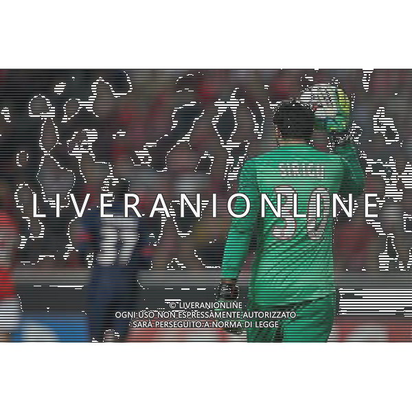 Salvatore Sirigu - 10.12.2013 - Benfica / Paris Saint Germain - Champions League Photo : Carlos Rodrigues / Icon Sport AG ALDO LIVERANI SAS ONLY ITALY