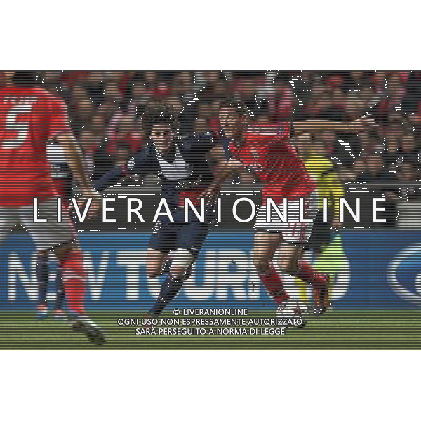Adrien Rabiot / Nemanja Matic - 10.12.2013 - Benfica / Paris Saint Germain - Champions League Photo : Carlos Rodrigues / Icon Sport AG ALDO LIVERANI SAS ONLY ITALY