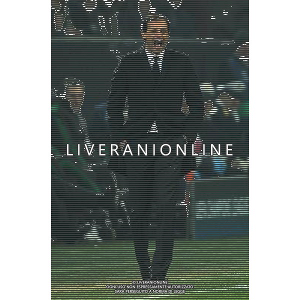 UEFA Champions League 2013/2014 Gruppo H Milano - 11.12.2013 Milan-Ajax Nella Foto:allegri /Ph.Vitez-Ag. Aldo Liverani