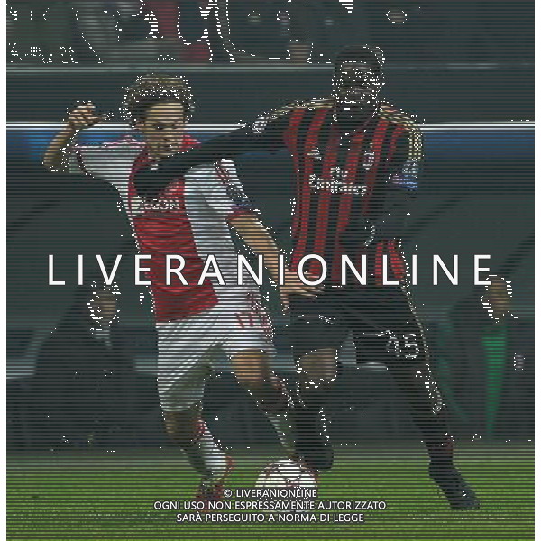 UEFA Champions League 2013/2014 Gruppo H Milano - 11.12.2013 Milan-Ajax Nella Foto:balotelli blind /Ph.Vitez-Ag. Aldo Liverani