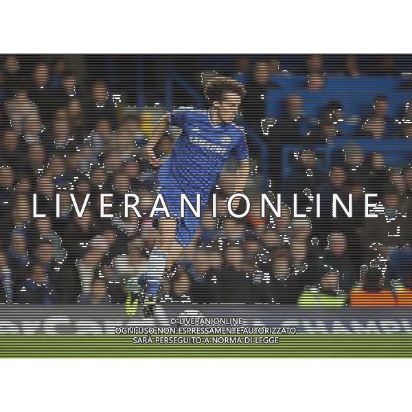 Chelsea\'s David Luiz in action Photo by Kieran Galvin/CameraSport Football - UEFA Champions League Group E - Chelsea v FC Steaua Bucuresti - Wednesday 11th December 2013 - Stamford Bridge - London © CameraSport - 43 Linden Ave. Countesthorpe. Leicester. England. LE8 5PG - Tel: +44 (0) 116 277 4147 - admin@camerasport.com - www.camerasport.com AG ALDO LIVERANI SAS ONLY ITALY