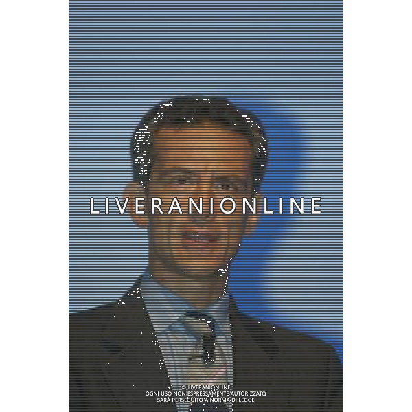 PADOVA 27/06/2003 CENTRO CONGRESSI PAPA A. LUCIANI AZIENDA ITALIA: SVILUPPO O DECLINO? ASSEMBLEA GENERALE 2003 NELLA FOTO: LUCA PAOLAZZI IL SOLE 24 ORE FOTO PAOLA GARBUIO / AGENZIA ALDO LIVERANI