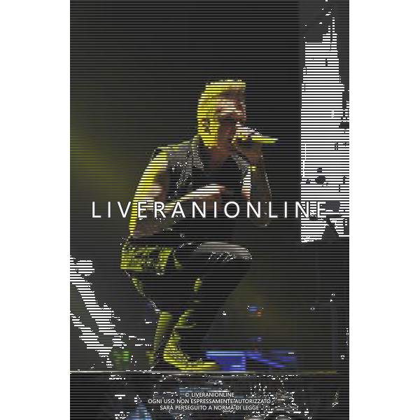PAPA ROACH perform at Brixton Academy, London on 10th December 2013. AG ALDO LIVERANI SAS ONLY ITALY