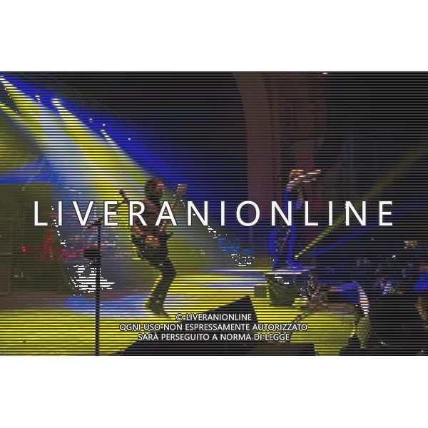 PAPA ROACH perform at Brixton Academy, London on 10th December 2013. AG ALDO LIVERANI SAS ONLY ITALY