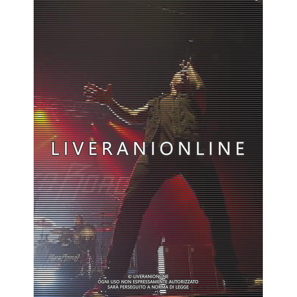 PAPA ROACH perform at Brixton Academy, London on 10th December 2013. AG ALDO LIVERANI SAS ONLY ITALY