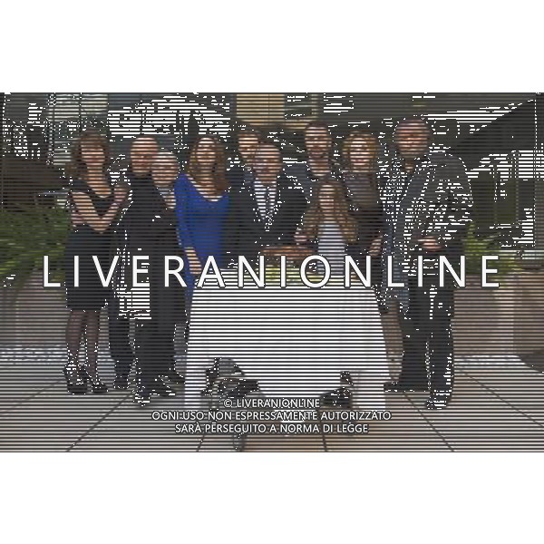 Roma - 12/12/2013 - Hotel Visconti - Photocall del film \' Indovina chi viene a Natale? \' - nella foto: Il cast del film / Ph. Fabrizio Corradetti - Ag. Aldo Liverani sas