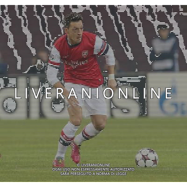 ARSENAL FOOTBALL CLUB NELLA FOTO: OZIL MESUT FOTO MOSCA- AG.LIVERANI NAPOLI ARSENAL CHAMPIONS LEAGUE 11-12-2012 AG ALDO LIVERANI SAS