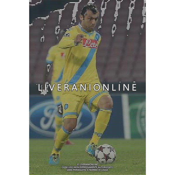 NAPOLI CALCIO NELLA FOTO: GORAN PANDEV FOTO MOSCA- AG.LIVERANI NAPOLI ARSENAL CHAMPIONS LEAGUE 11-12-2012 AG ALDO LIVERANI SAS