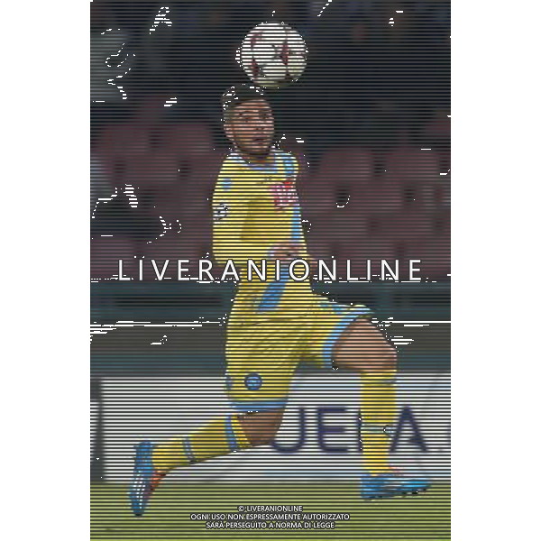 NAPOLI CALCIO NELLA FOTO: LORENZO INSIGNE FOTO MOSCA- AG.LIVERANI NAPOLI ARSENAL CHAMPIONS LEAGUE 11-12-2012 AG ALDO LIVERANI SAS