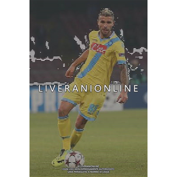 NAPOLI CALCIO NELLA FOTO: VALON BEHRAMI FOTO MOSCA- AG.LIVERANI NAPOLI ARSENAL CHAMPIONS LEAGUE 11-12-2012 AG ALDO LIVERANI SAS