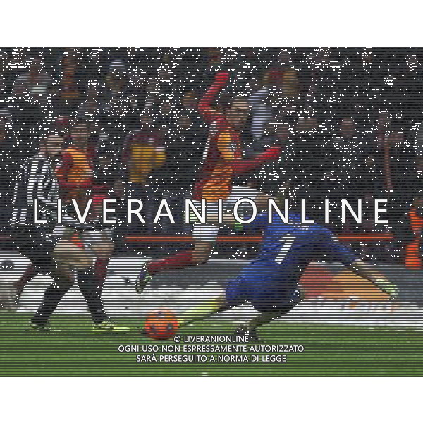 UEFA Champions League group B match between Galatasaray Istanbul and Juventus at Turk Telekom Arena Stadium on December 11, 2013 in Istanbul, Turkey. Match Score: Galatasaray 1 - Juventus 0 Pictured: Umut Bulut of Galatasaray. ©photoshot/AGENZIA ALDO LIVERANI SAS - ITALY ONLY - EDITORIAL USE ONLY
