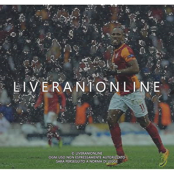 UEFA Champions League group B match between Galatasaray Istanbul and Juventus at Turk Telekom Arena Stadium on December 11, 2013 in Istanbul, Turkey. Match Score: Galatasaray 1 - Juventus 0 Pictured: Didier Drogba of Galatasaray. ©photoshot/AGENZIA ALDO LIVERANI SAS - ITALY ONLY - EDITORIAL USE ONLY