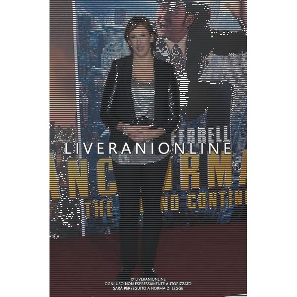 Miranda Hart attends the UK Premiere of Anchorman 2: The Legend Continues on 11/12/2013 at VUE Leicester Square, London. Persons pictured: Miranda Hart. Picture by Julie Edwards AG ALDO LIVERANI SAS ONLY ITALY