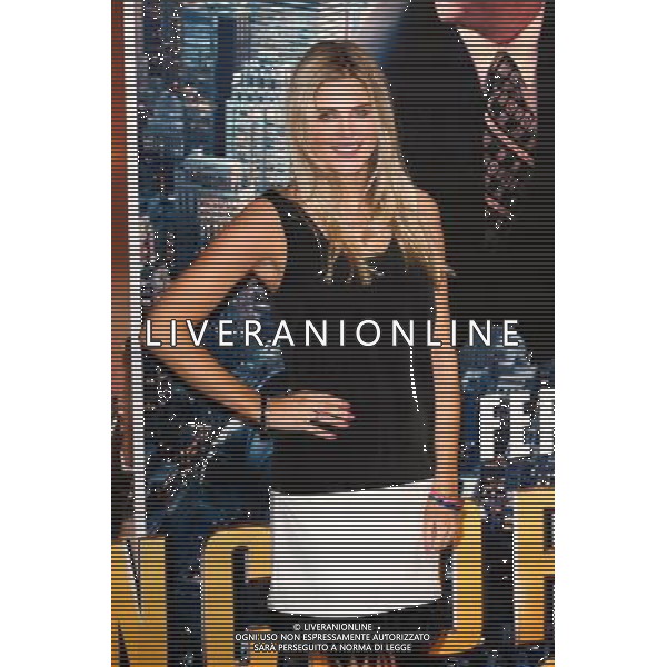 Ashley James attends the UK premiere of \'Anchorman 2: The Legend Continues\' at Vue West End on December 11, 2013 in London, England. AG ALDO LIVERANI SAS ONLY ITALY