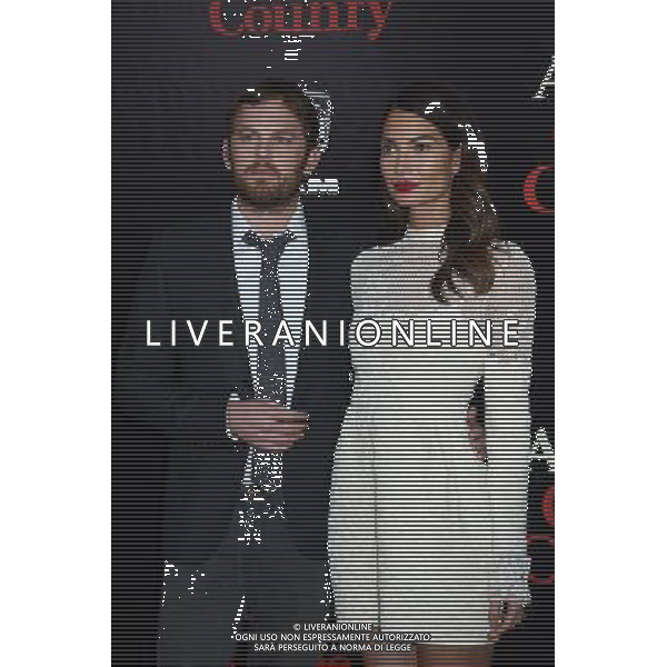 Caleb Followill and wife Lily Aldridge attend the New York Premiere of \'August: Osage County\' on December 12, 2013 at the Ziegfeld Theatre in New York City. AG ALDO LIVERANI SAS ONLY ITALY