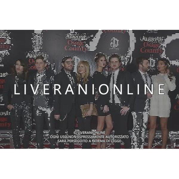 Kings of Leon and wives attends the New York Premiere of \'August: Osage County\' on December 12, 2013 at the Ziegfeld Theatre in New York City. AG ALDO LIVERANI SAS ONLY ITALY
