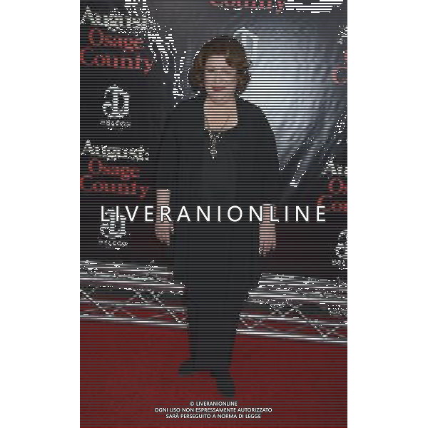 Margo Martindale attends the New York Premiere of \'August: Osage County\' on December 12, 2013 at the Ziegfeld Theatre in New York City. AG ALDO LIVERANI SAS ONLY ITALY