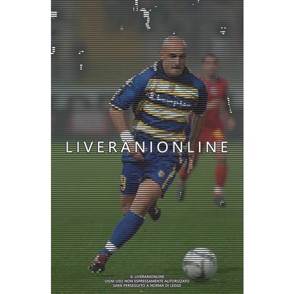 Parma - Steaua Bucarest coppa uefa 04/11/2004 nella foto massimo maccarone ph gianluigi arcaini/agenzia aldo liverani