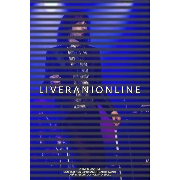 Bobby Gillespie of Primal Scream performs live at Manchester Academy, Manchester, England, 15th December 2013.