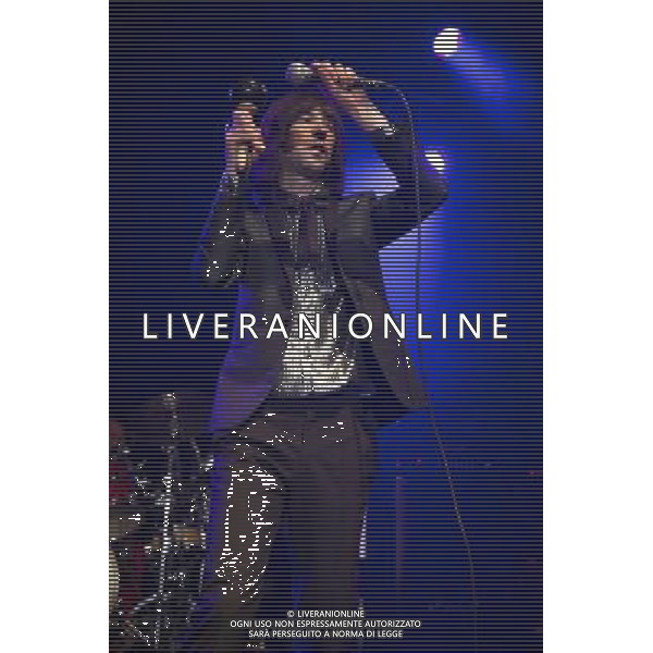 Bobby Gillespie of Primal Scream performs live at Manchester Academy, Manchester, England, 15th December 2013.