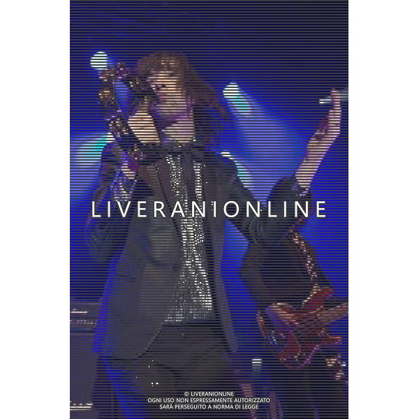 Bobby Gillespie of Primal Scream performs live at Manchester Academy, Manchester, England, 15th December 2013.