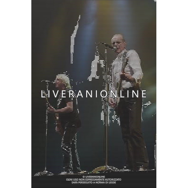 STATUS QUO perform at O2 Arena, London on 15th December 2013. AG ALDO LIVERANI SAS ONLY ITALY