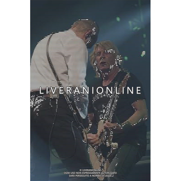 STATUS QUO perform at O2 Arena, London on 15th December 2013. AG ALDO LIVERANI SAS ONLY ITALY