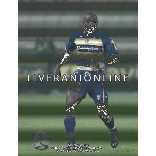 PARMA 04/11/04 COPPA UEFA 2004/05 PARMA-STEAUA BUCAREST NELLA FOTO CAMARA IBRAHIMA PH GIGI ARCAINI/AG.ALDO LIVERANI