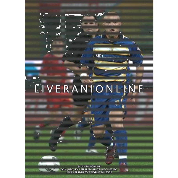 PARMA 04/11/04 COPPA UEFA 2004/05 PARMA-STEAUA BUCAREST NELLA FOTO MACCARONE MASSIMO PH GIGI ARCAINI/AG.ALDO LIVERANI