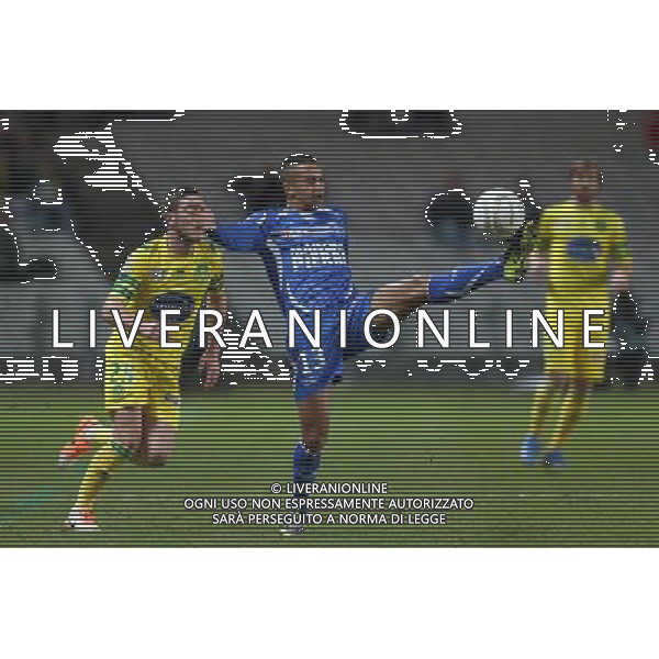 Axel NGANDO / Jordan VERETOUT - 17.12.2013 - Nantes / Auxerre - 1/8Finale Coupe de la Ligue Photo : Vincent Michel / Icon Sport AG ALDO LIVERANI SAS ONLY ITALY