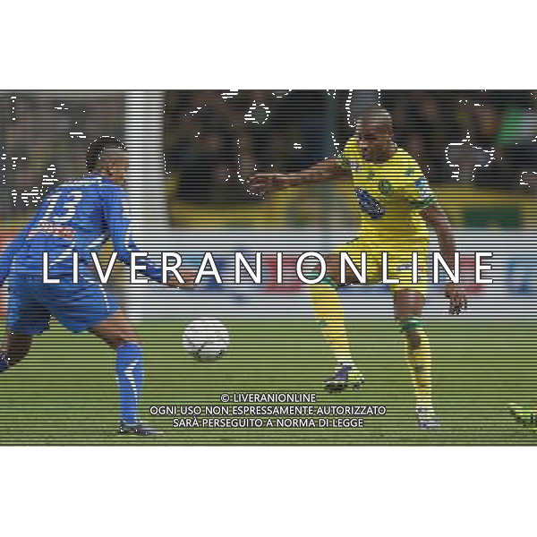 Johan AUDEL - 17.12.2013 - Nantes / Auxerre - 1/8Finale Coupe de la Ligue Photo : Vincent Michel / Icon Sport AG ALDO LIVERANI SAS ONLY ITALY