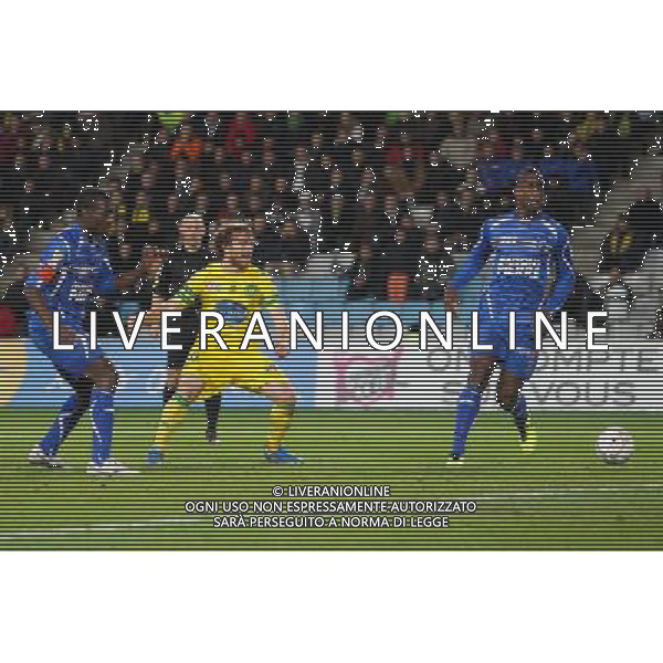 Goal Fernando ARISTEGUIETA - 17.12.2013 - Nantes / Auxerre - 1/8Finale Coupe de la Ligue Photo : Vincent Michel / Icon Sport AG ALDO LIVERANI SAS ONLY ITALY