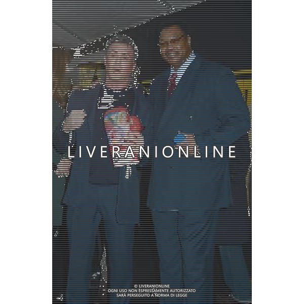 Sylvester Stallone and Larry Holmes attend the World Premiere of \'Grudge Match\' at the Ziegfeld Theatre in New Yok City on December 16, 2013. @Photoshot/Ag. Aldo Liverani s.a.s.-Only Italy-Editorial Use Only