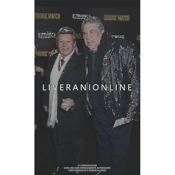 Frankie Valli and Vincent Pastore attends the World Premiere of \'Grudge Match\' at the Ziegfeld Theatre in New Yok City on December 16, 2013. @Photoshot/Ag. Aldo Liverani s.a.s.-Only Italy-Editorial Use Only
