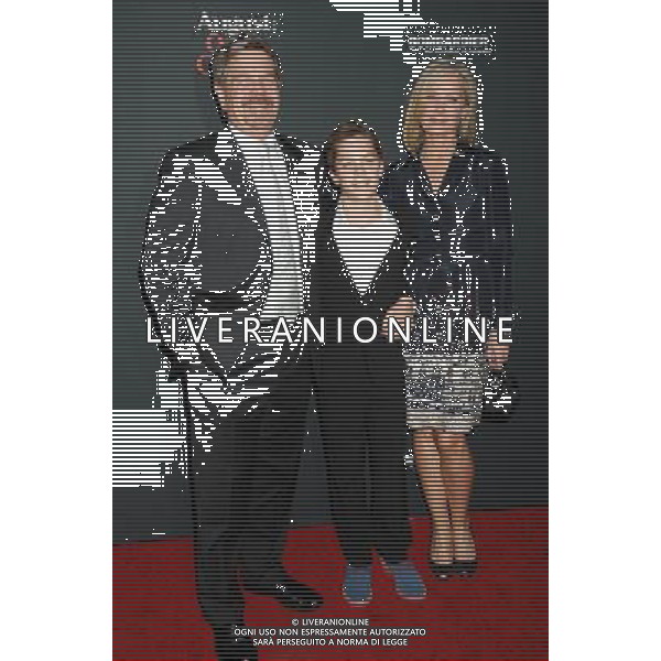 John Wells, son Jack and wife Marilyn \'August : Osage County\' Los Angeles Premiere at the Premiere House at Regal Cinemas L.A. LIVE December 16, 2013 - Los Angeles, California AG ALDO LIVERANI SAS ONLY ITALY