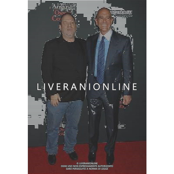 Harvey Weinstein and Thomas J. Barrack \'August : Osage County\' Los Angeles Premiere at the Premiere House at Regal Cinemas L.A. LIVE December 16, 2013 - Los Angeles, California AG ALDO LIVERANI SAS ONLY ITALY