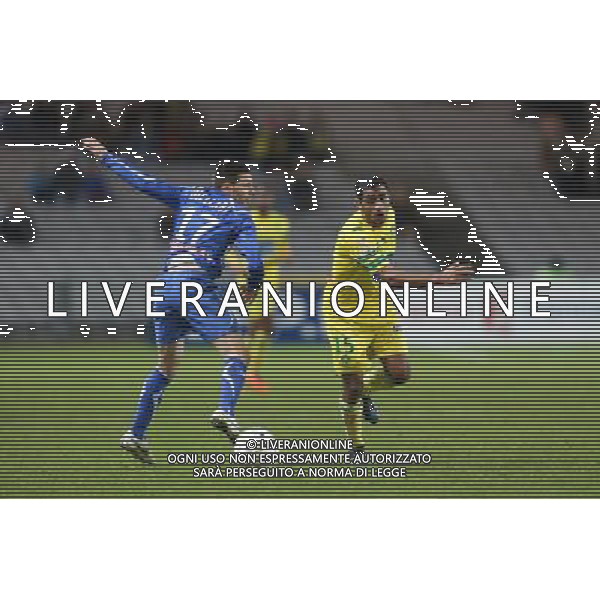 Banel NICOLITA / Karim DJELLABI - 17.12.2013 - Nantes / Auxerre - 1/8Finale Coupe de la Ligue Photo : Vincent Michel / Icon Sport AG ALDO LIVERANI SAS ONLY ITALY