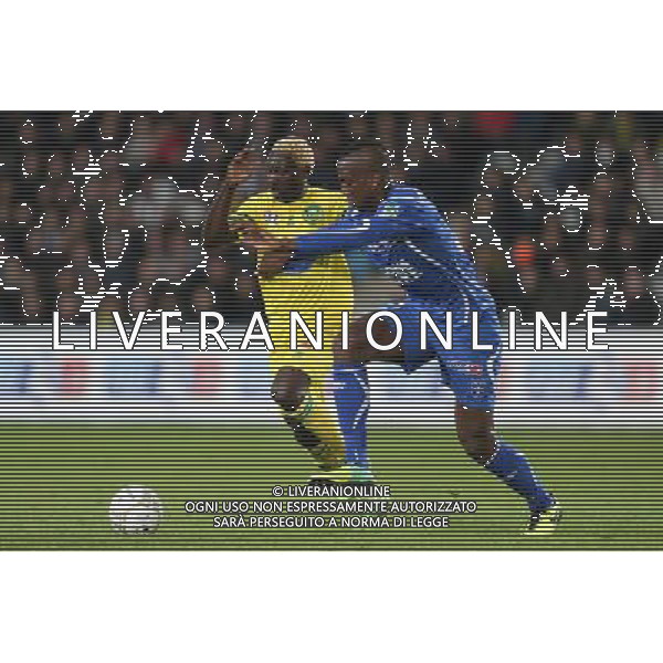 Ismael BANGOURA / Willy BOLY - 17.12.2013 - Nantes / Auxerre - 1/8Finale Coupe de la Ligue Photo : Vincent Michel / Icon Sport AG ALDO LIVERANI SAS ONLY ITALY