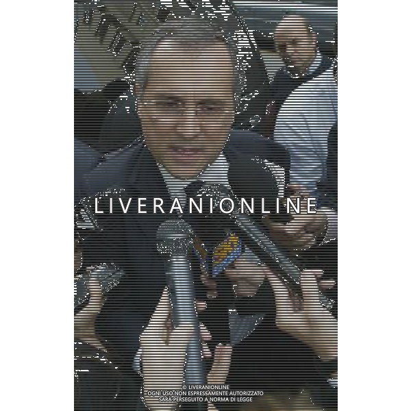 Milano 05/11/2004 assemblea lega calcio per elezioni del presidente nella foto claudio lotito ph emilio andreoli/agenzia aldo liverani