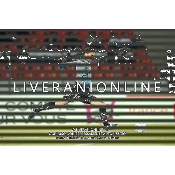 Bertrand LAQUAIT - 18.12.2013 - Evian Thonon / Bastia - 1/8Finale de Coupe de la Ligue Photo : Jean Paul Thomas / Icon Sport AG ALDO LIVERANI SAS ONLY ITALY