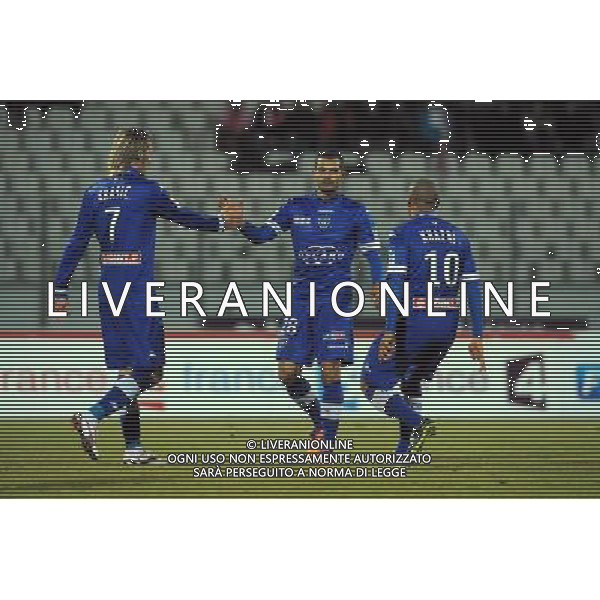 Joie ILAN - 18.12.2013 - Evian Thonon / Bastia - 1/8Finale de Coupe de la Ligue Photo : Jean Paul Thomas / Icon Sport AG ALDO LIVERANI SAS ONLY ITALY